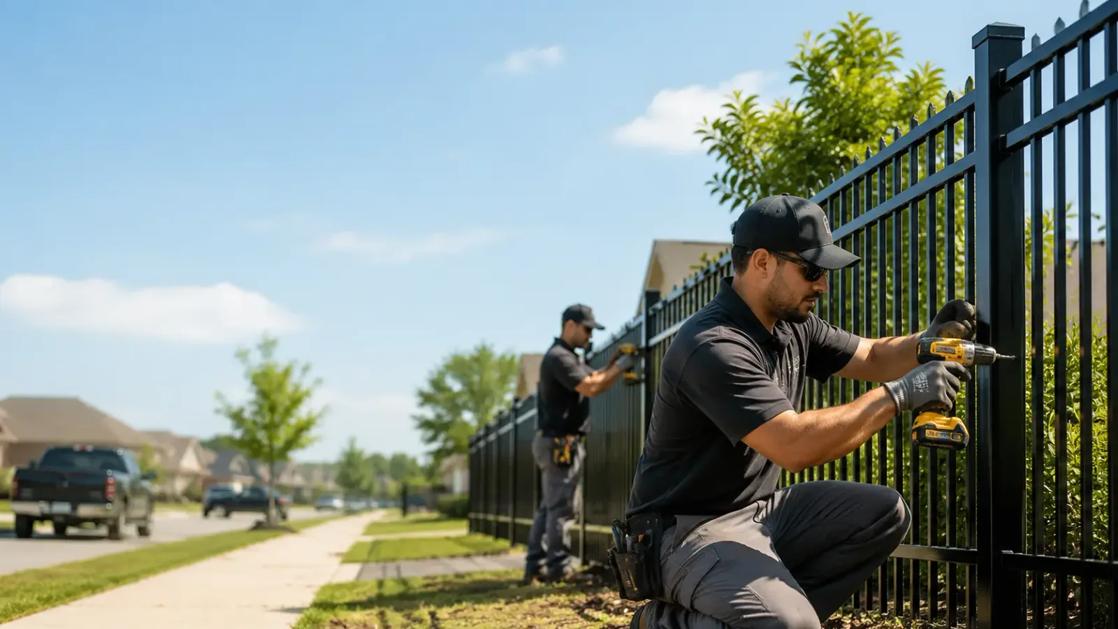 Metal Fence Installation in Cuney, TX